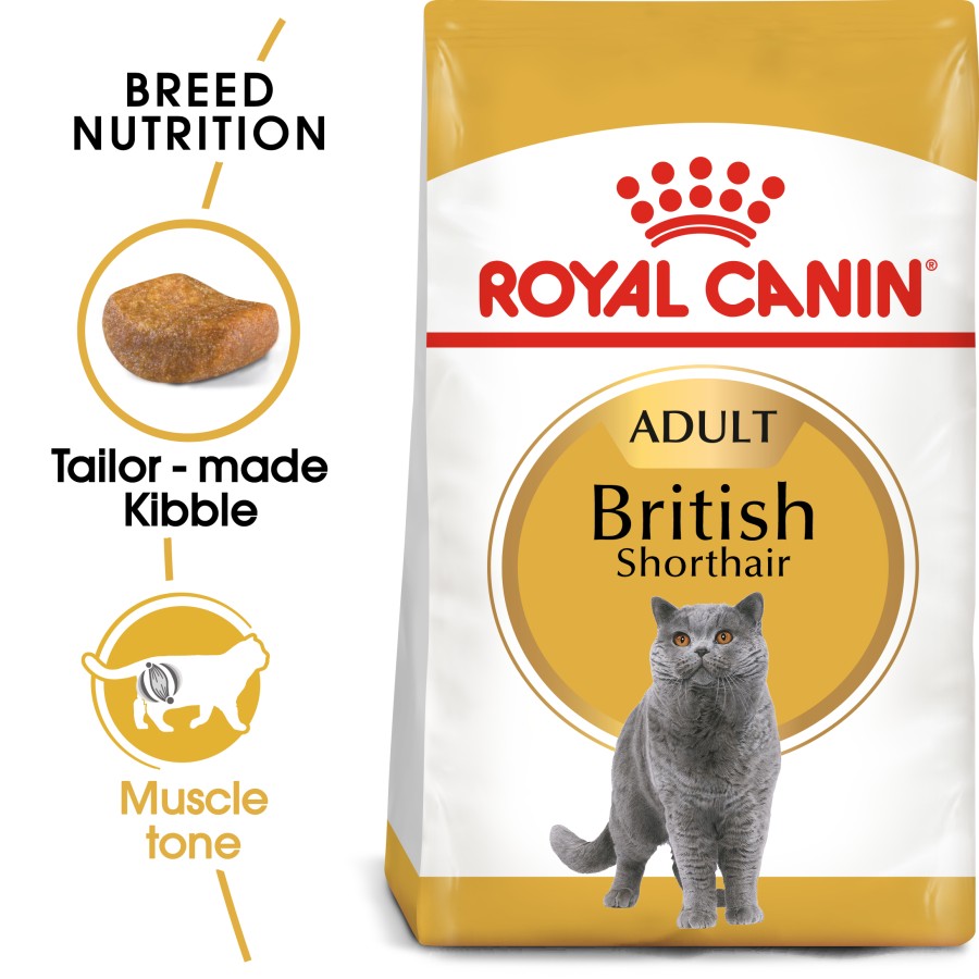Royal Canin British Shorthair Adult Dry Cat Food Makanan Kucing Dewasa 2kg - Image 2