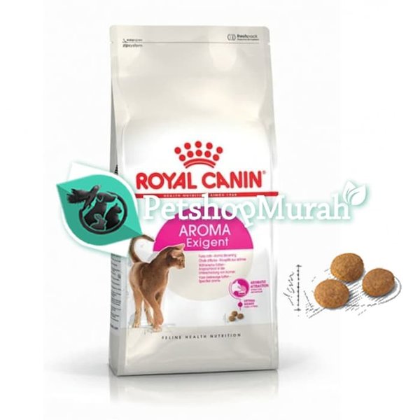 Royal Canin Exigent Aroma Adult Dry Cat Food Makanan Kucing Dewasa 2kg - Image 2