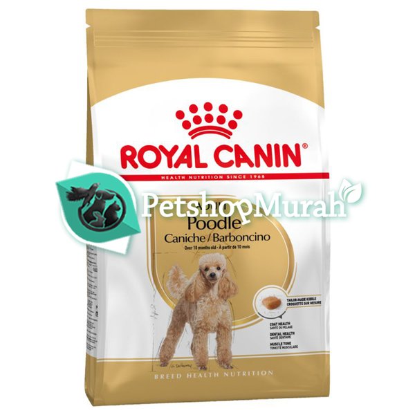 Royal Canin Poodle Adult Dry Dog Food Makanan Anjing Dewasa 1.5kg - Image 4