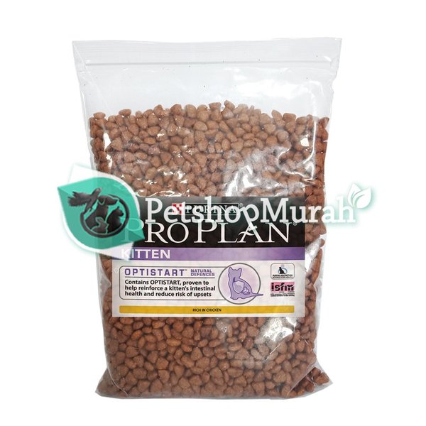 Cat Food - Makanan Kucing - Pro Plan Kitten Repacking 1 Kg - Image 5
