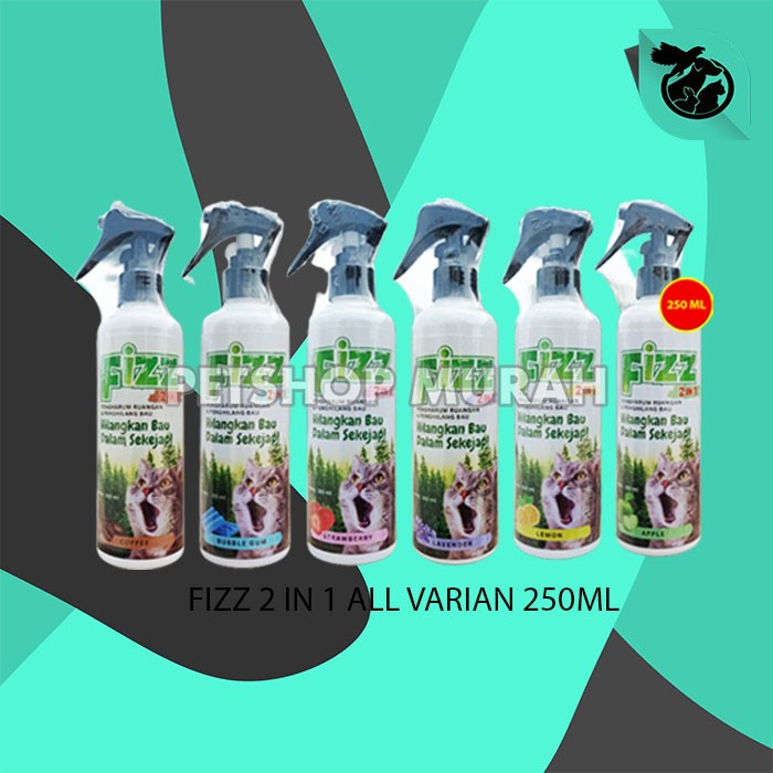 Pengharum Penghilang Bau Kencing Kotoran Hewan Kucing Anjing 250 ML