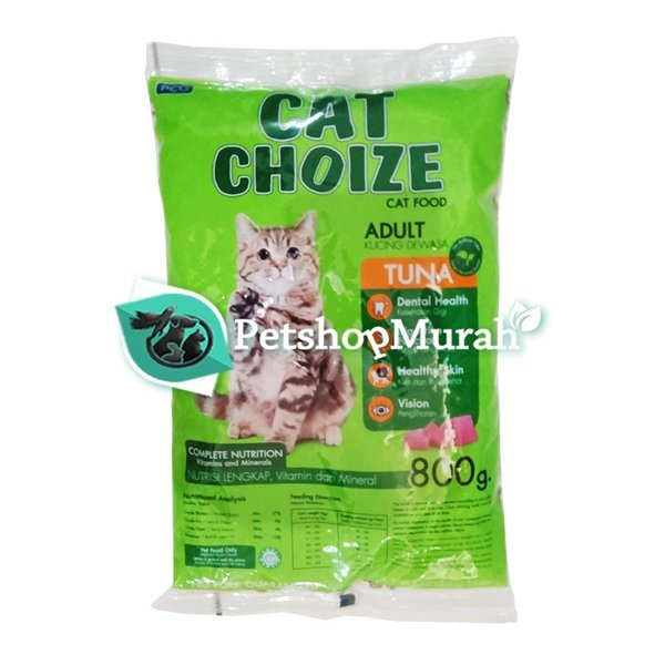 Cat Choize Makanan Kucing Repack 800 gram Cat Food Rasa Tuna - Image 4