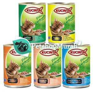 Makanan Kucing Kucinta 400 Gr - Makanan basah dewasa kaleng 400 gr