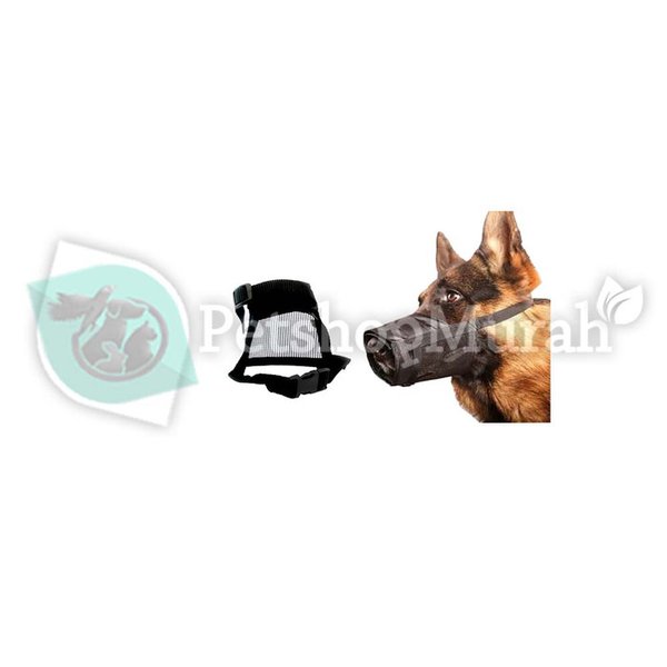 Penutup Mulut anjing brongsong mulut anjing dog muzzle