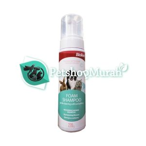 Shampoo Anjing Kucing Kelinci - Foam Shampo Busa Anti Bilas 220 gram