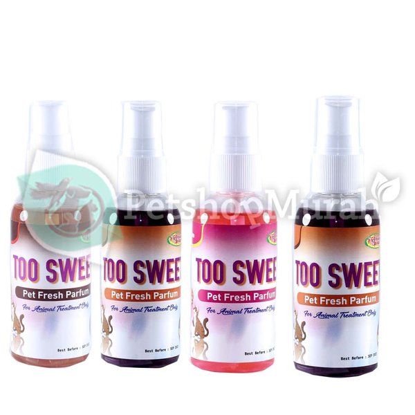 Parfum Kucing Aman Anjing kelinci Murah Parfum Hewan Too Sweet 60ML