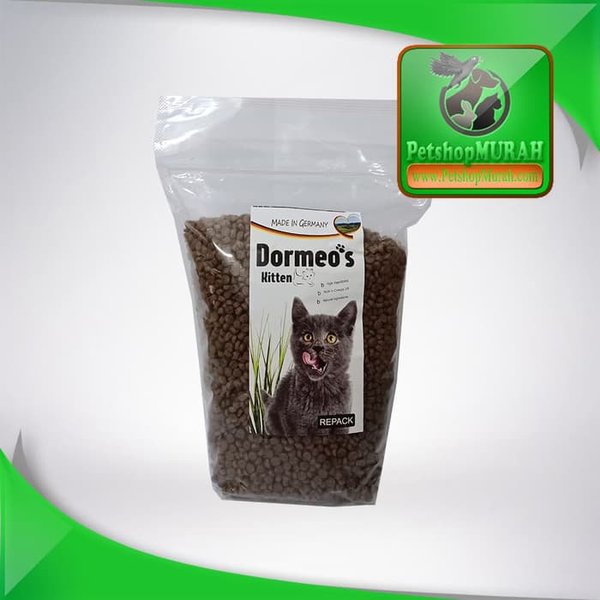 Dormeos Kitten Dry Cat Food Makanan Anak Kucing 1kg Repack - Image 4