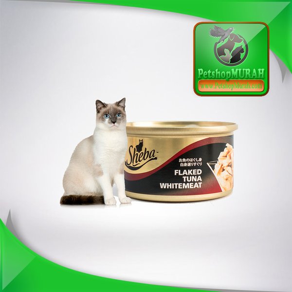 Makanan Kucing Premium - Sheba Flaked Tuna Whitemeat 85g - Image 4