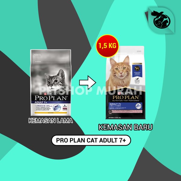 Makanan Kucing Pro Plan Longevis 7 up 2.5 Kg - Proplan Senior 2.5Kg - Image 2