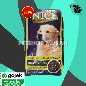 Nice Dog Karung 20Kg Makanan Anjing 20 Kg - Nice Beef - Nice Lamb Dog Food Karungan