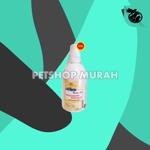 Rainbow Shampoo Kucing Cat Shampoo anti Jamur miconazole 250 ML
