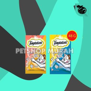 Snack Cemilan temptation creamy makanan kucing Non Meo Cream Ciao Sheb