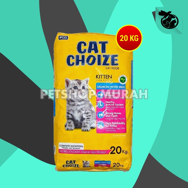 Makanan Anak Kucing Murah Cat Food Cat Choize Kitten 20KG Non Bolt