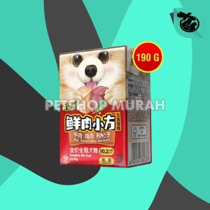 Kitchen Flavour Dog Food Wet Makanan Basah Anjing 190 Gram