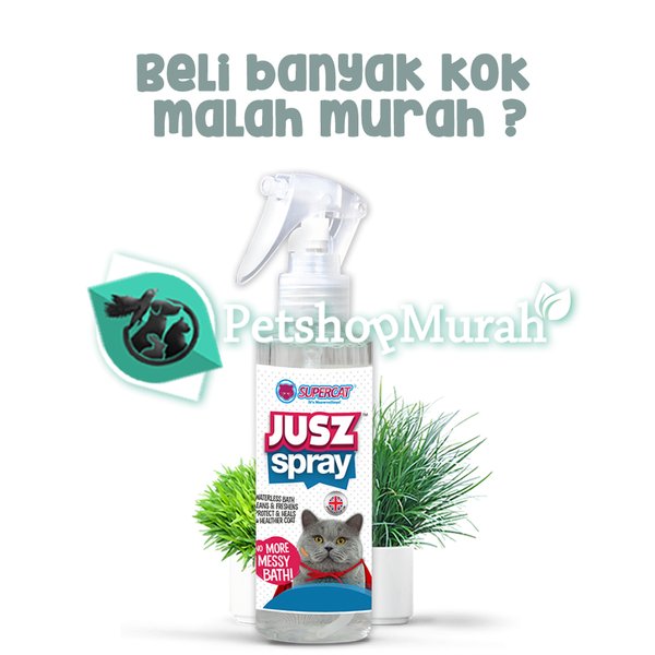 Jusz Spray Obat Luka-Anti Kutu-Jamur-Scabies-Anjing-Kucing 150ml - Image 3
