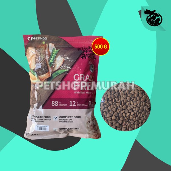 Kitchen Flavour Makanan Kering Kucing Cat food Adult Kitten 500 Gram - Image 2