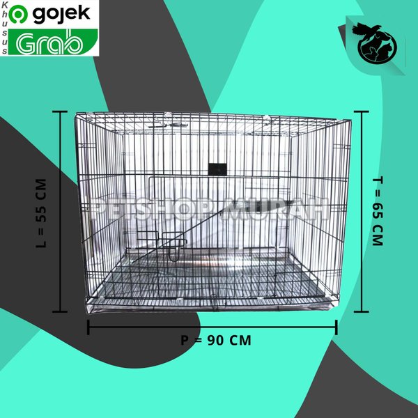 KANDANG 04 LOKAL UKURAN 95CM KANDANG KUCING - Image 3