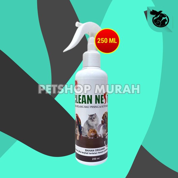 Pengilang Bau Organik Aman Clean Nest Spray 250ml - Image 4