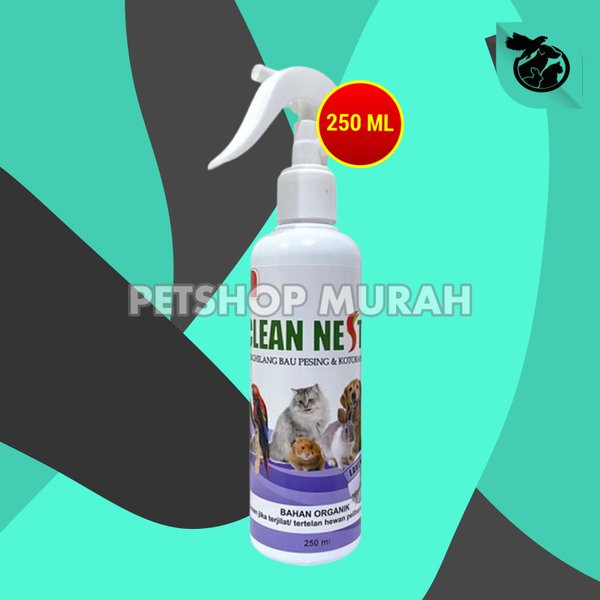 Pengilang Bau Organik Aman Clean Nest Spray 250ml - Image 5