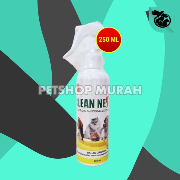 Pengilang Bau Organik Aman Clean Nest Spray 250ml - Image 3