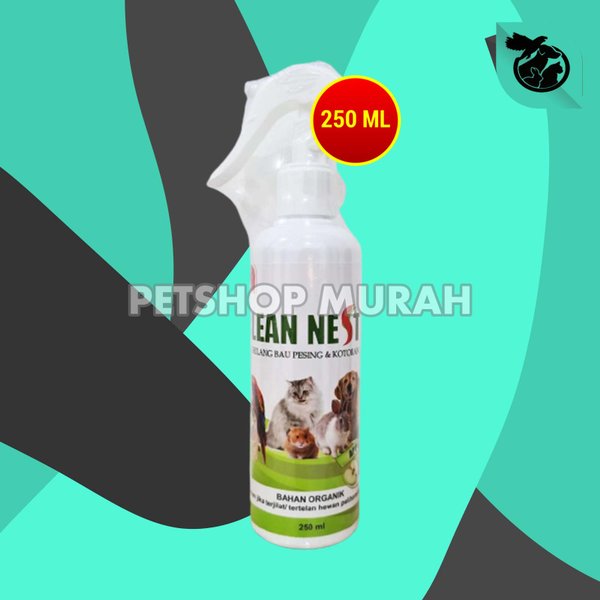 Pengilang Bau Organik Aman Clean Nest Spray 250ml - Image 2