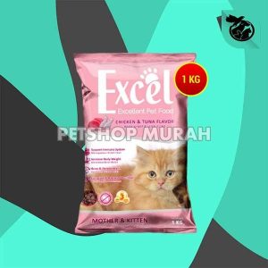 Makanan Kucing Murah Excel Cat Food 1 Kg No Bolt Maxi Whiskas