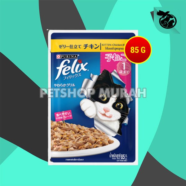 Felix Cat Food Makanan Basah Kucing Wet pouch Kitten Adult 85 Gram - Image 8
