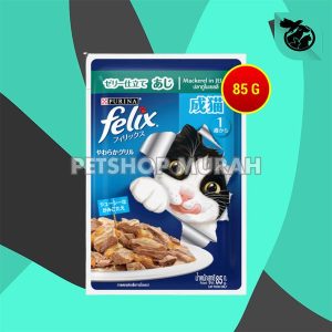 Felix Cat Food Makanan Basah Kucing Wet pouch Kitten Adult 85 Gram