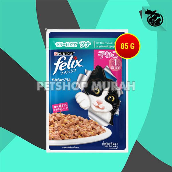 Felix Cat Food Makanan Basah Kucing Wet pouch Kitten Adult 85 Gram - Image 7