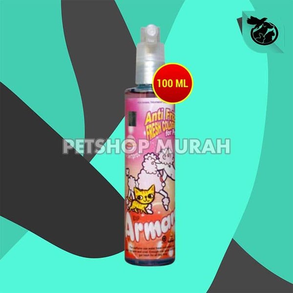 Parfum Kucing Armani Anti Frizz 100ml / Fresh Cologne Anti Frizz 100 m