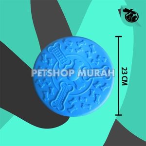 Mainan Anjing Frisbee Motif Piring terbang lempar tangkap