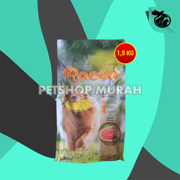 Makanan Kering Anjing Rocco Dry Dog food 1.5 KG Non pedigree - Image 5