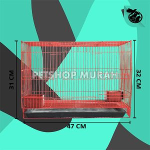 Kandang Hewan Kelinci Besi lipat premium Rabbit Cage