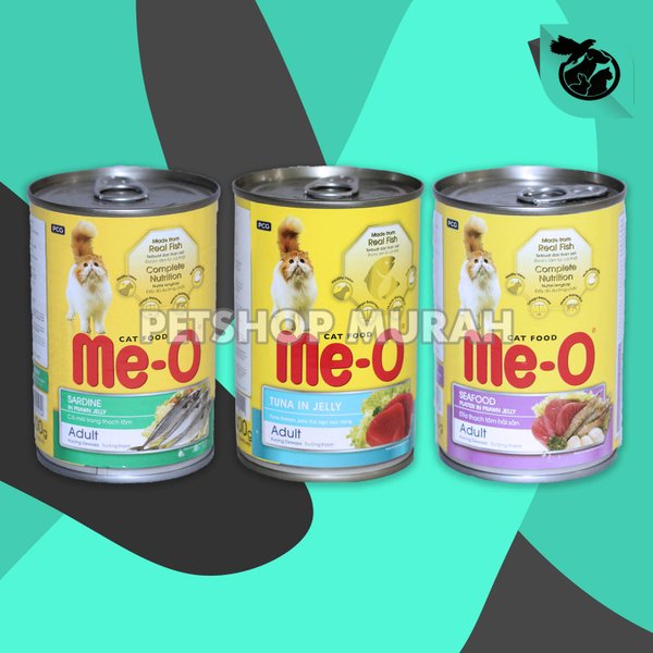 Meo Adult Kitten Wet Can Cat Food Makanan Anak Kucing & Dewasa 400gr - Image 6