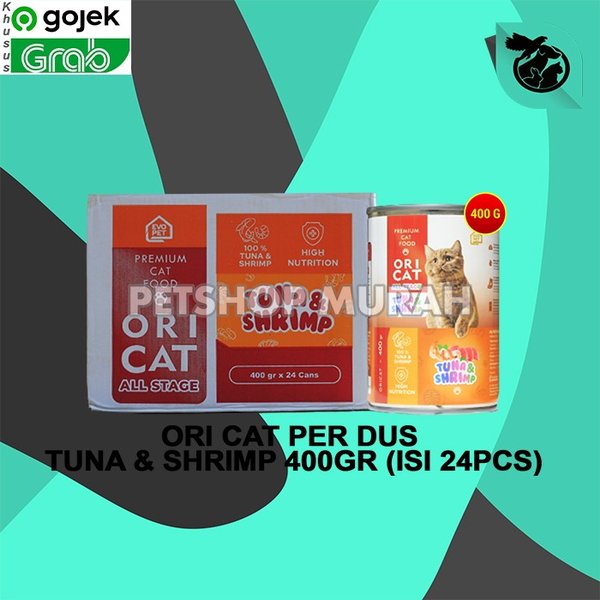 Makanan Kucing Basah Ori Cat Kaleng Wet Food Dus 24 PCS 400GR - Image 2