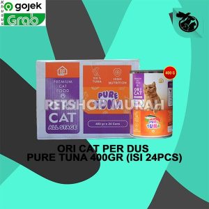 Makanan Kucing Basah Ori Cat Kaleng Wet Food Dus 24 PCS 400GR