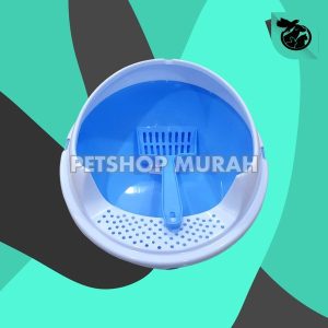 Cat Deluxe Pan  Tempat Pup Kucing Plus Serokan Bak Pasir Kucing