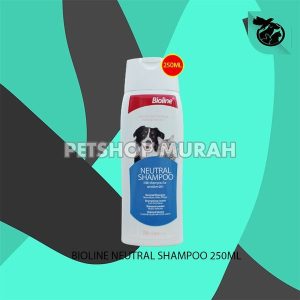 Shampoo Kucing Anjing Bioline Neutral Shampoo 250 ml