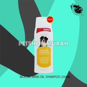 Shampo Anjing Bioline Dog Mink Oil Shampoo 250 ml