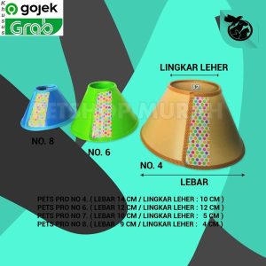 Pet Protection Collar Corong Pelindung Penutup Leher anjing Kucing