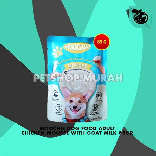 Makanan Basah Anjing Moochie Wet Dog Food Pouch Sachet 70 gram - Image 2