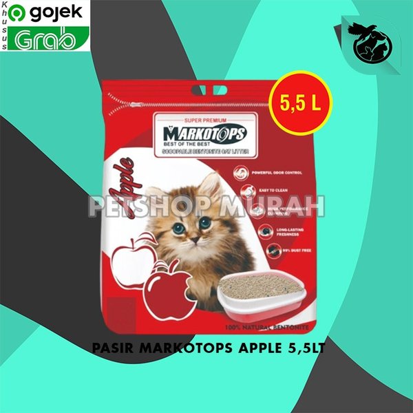 Pasir Kucing - Cat Sand - Pasir Gumpal - Pasir Kucing Markotop 5L - Image 3