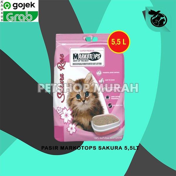 Pasir Kucing - Cat Sand - Pasir Gumpal - Pasir Kucing Markotop 5L - Image 5