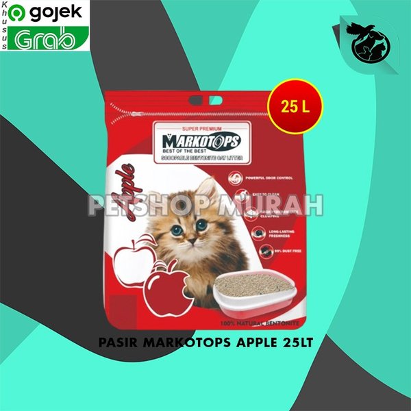 Pasir Kucing - Cat Sand - Pasir Gumpal - Pasir Kucing Markotop 25 Lt - Image 4