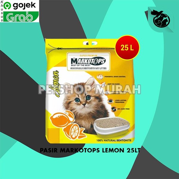Pasir Kucing - Cat Sand - Pasir Gumpal - Pasir Kucing Markotop 25 Lt - Image 3