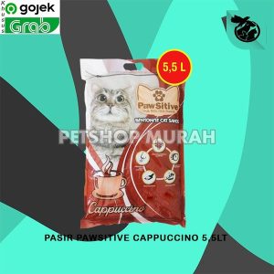 Pasir Kucing Wangi Pawsitive Bentonite Gumpal Clumping 5.5Liter