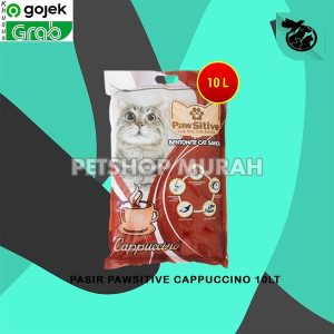 Pasir Kucing Wangi Pawsitive 10L Bentonite Gumpal Clumping