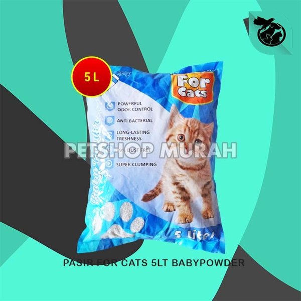 Pasir Kucing Gumpal Wangi For Cats 5 Litter - Image 5