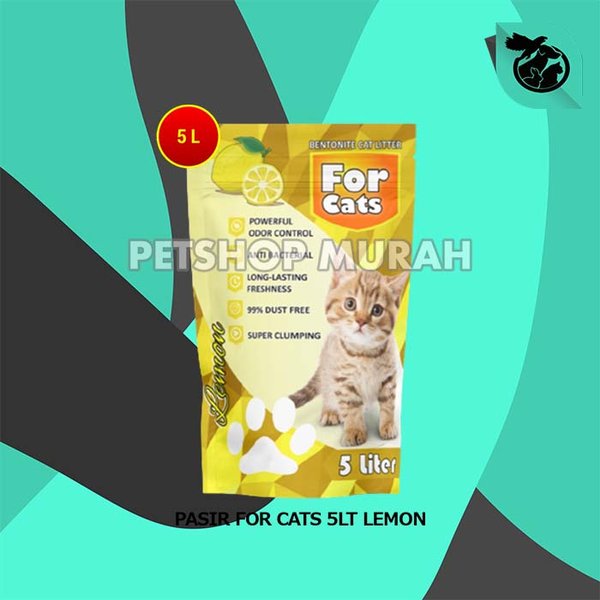 Pasir Kucing Gumpal Wangi For Cats 5 Litter - Image 4