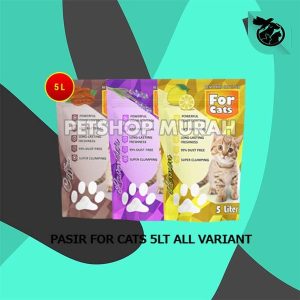 Pasir Kucing Gumpal Wangi For Cats 5 Litter